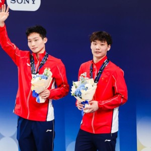 188金宝博体育官方入口-跳水世界杯总决赛男子双人3米板：王宗源/郑九源夺冠